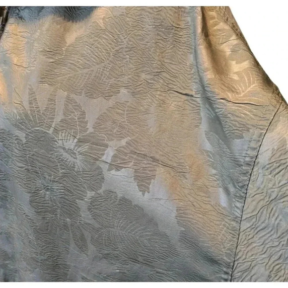 Mycra Pac One Reversible Floral Print Tropical Rain Jacket Full Zip Pockets - Picture 7 of 8